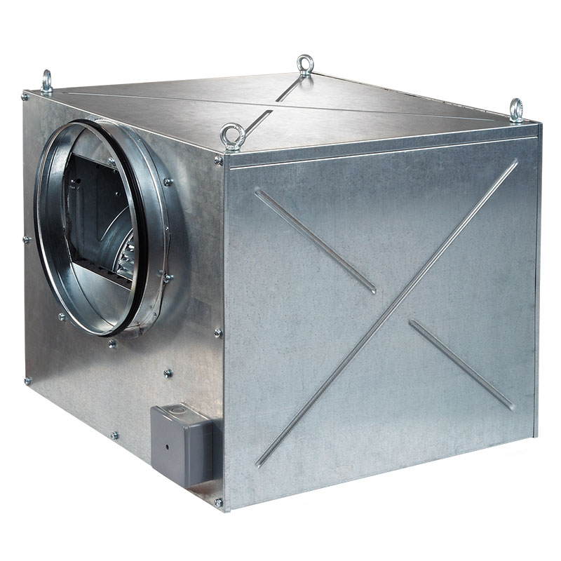 Blauberg industrial sound-insulated fans Iso-Max